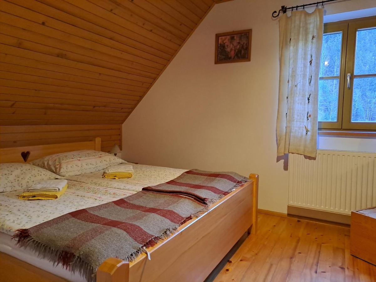 Mala Hisa Lägenhet Solčava Exteriör bild