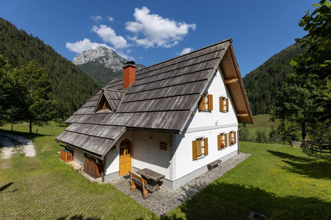 Mala Hisa Lägenhet Solčava Exteriör bild