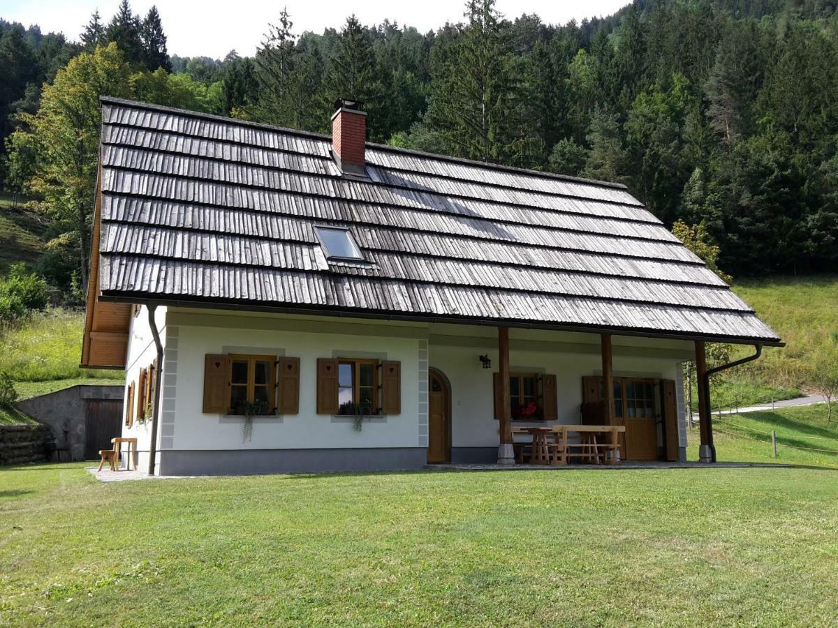 Mala Hisa Lägenhet Solčava Exteriör bild